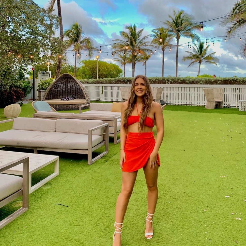 Orange White Fox Set